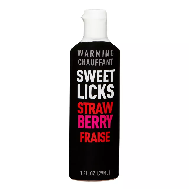 Warming Fruit Flavored Glide Sweet Licks 4 Pack - 1 oz.