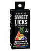 Warming Fruit Flavored Glide Sweet Licks 4 Pack - 1 oz.