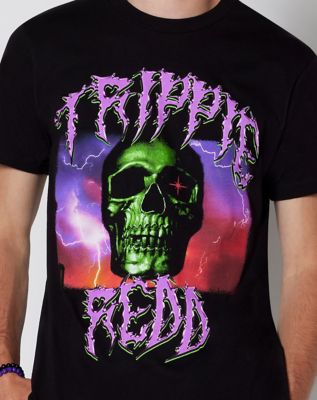 Skull and Lightning Trippie Redd T Shirt
