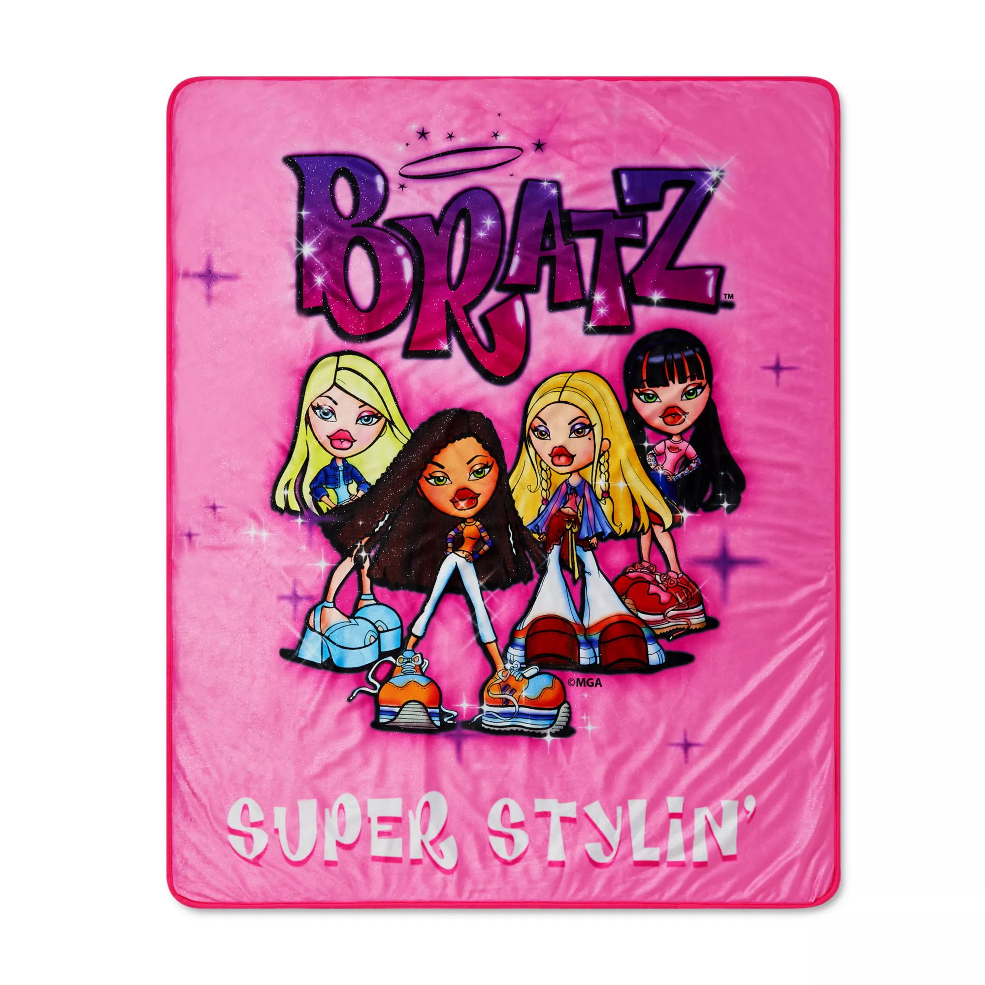 Glitter Bratz Fleece Blanket at Spencer's