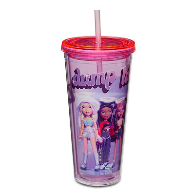 Powerful Girls straw toppers tumbler