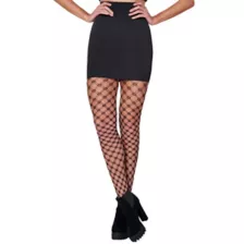 Double Strand Diamond Net Tights at Spencer's