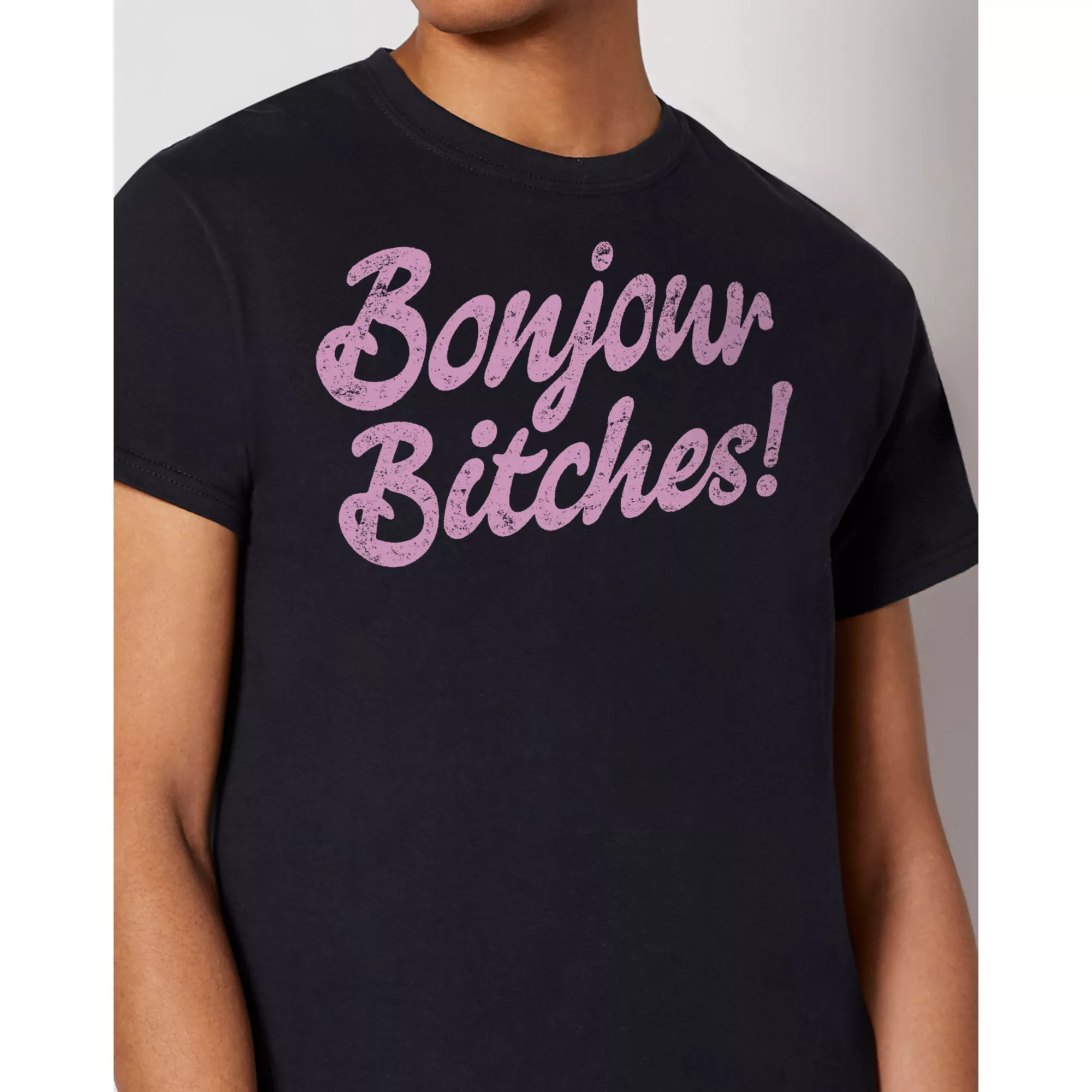 Bonjour Bitches T Shirt at Spencer's