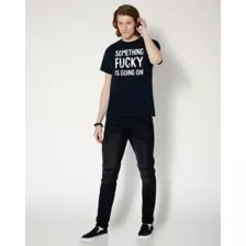 Something Fucky T Shirt at Spencer's