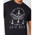 Goth Moth T Shirt at Spencer's