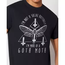 Goth Moth T Shirt at Spencer's