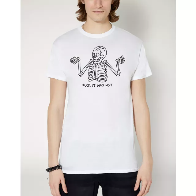 Fuck It Why Not T Shirt at Spencer's