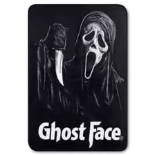 Ghost Face Knife Fleece Blanket at Spencer's
