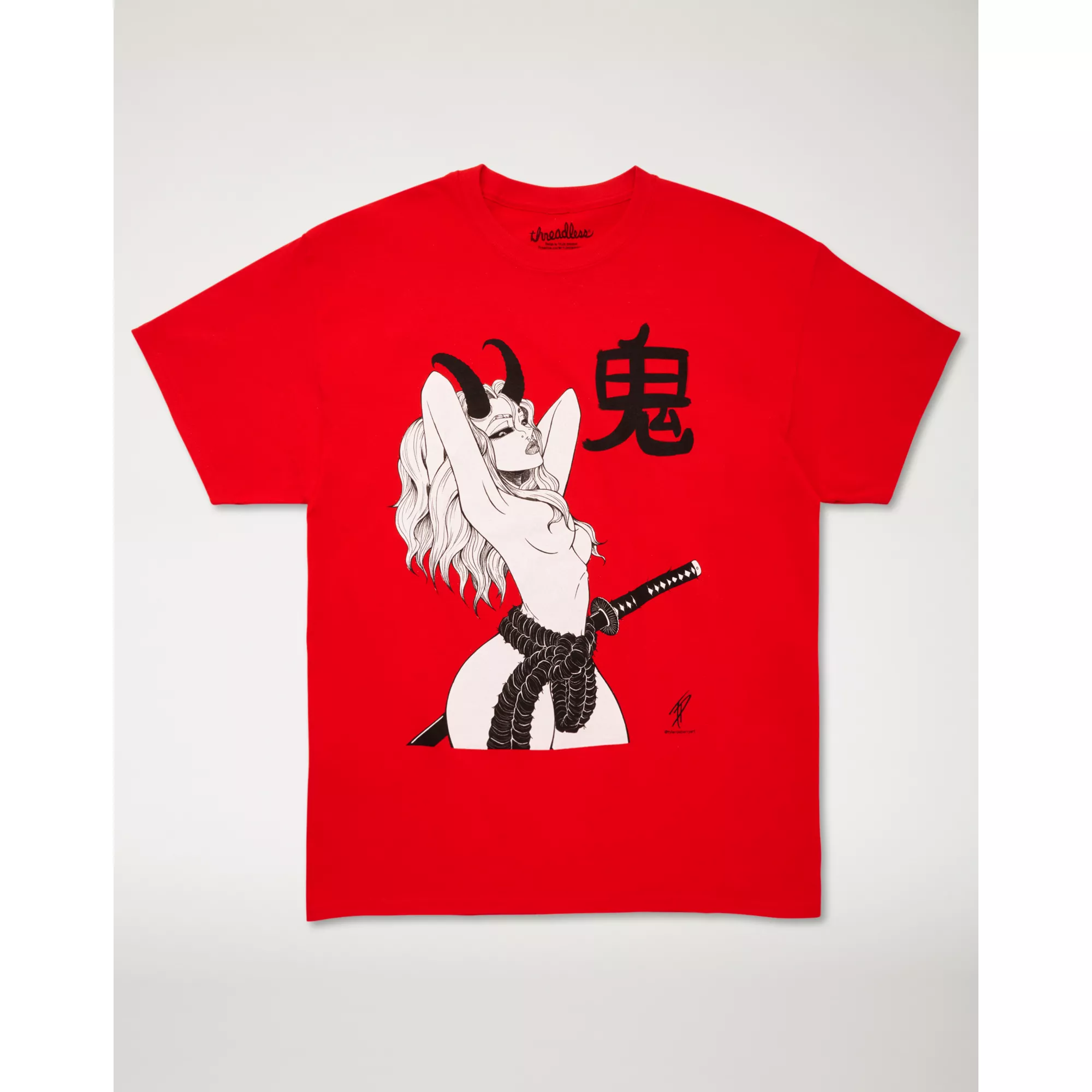 Oni Girl T Shirt at Spencer's