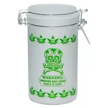 Sugar Skull Stash Jar - 16 oz. at Spencer's