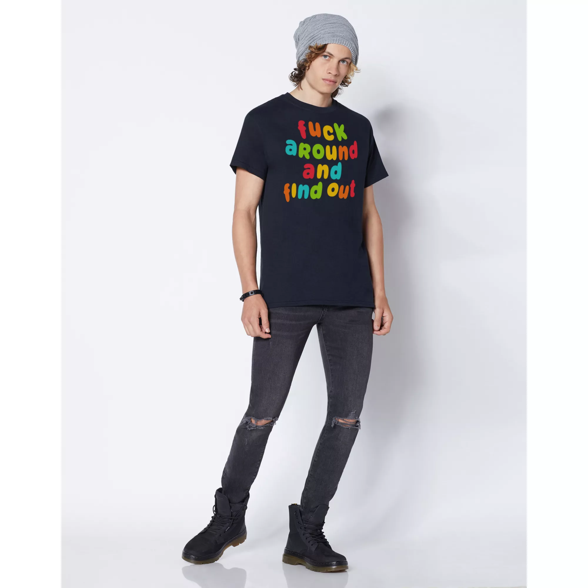 Fuck Around and Find Out T Shirt at Spencer's