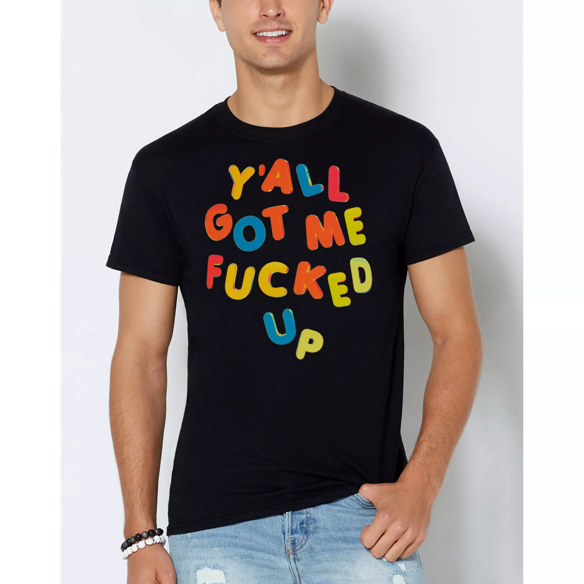 Got Me Fucked Up T Shirt at Spencer's