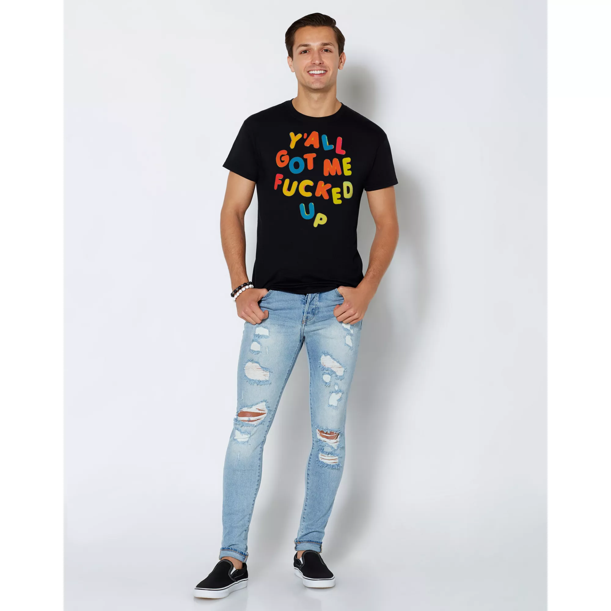 Got Me Fucked Up T Shirt at Spencer's