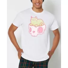 Skullcat T Shirt - Odsanyu at Spencer's