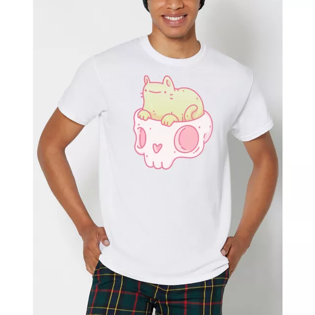 Skullcat T Shirt - Odsanyu at Spencer's