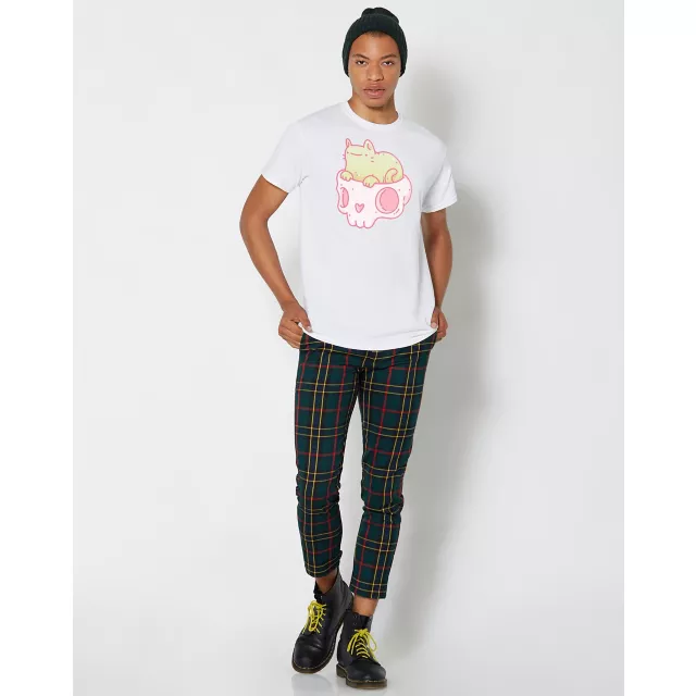 Skullcat T Shirt - Odsanyu at Spencer's