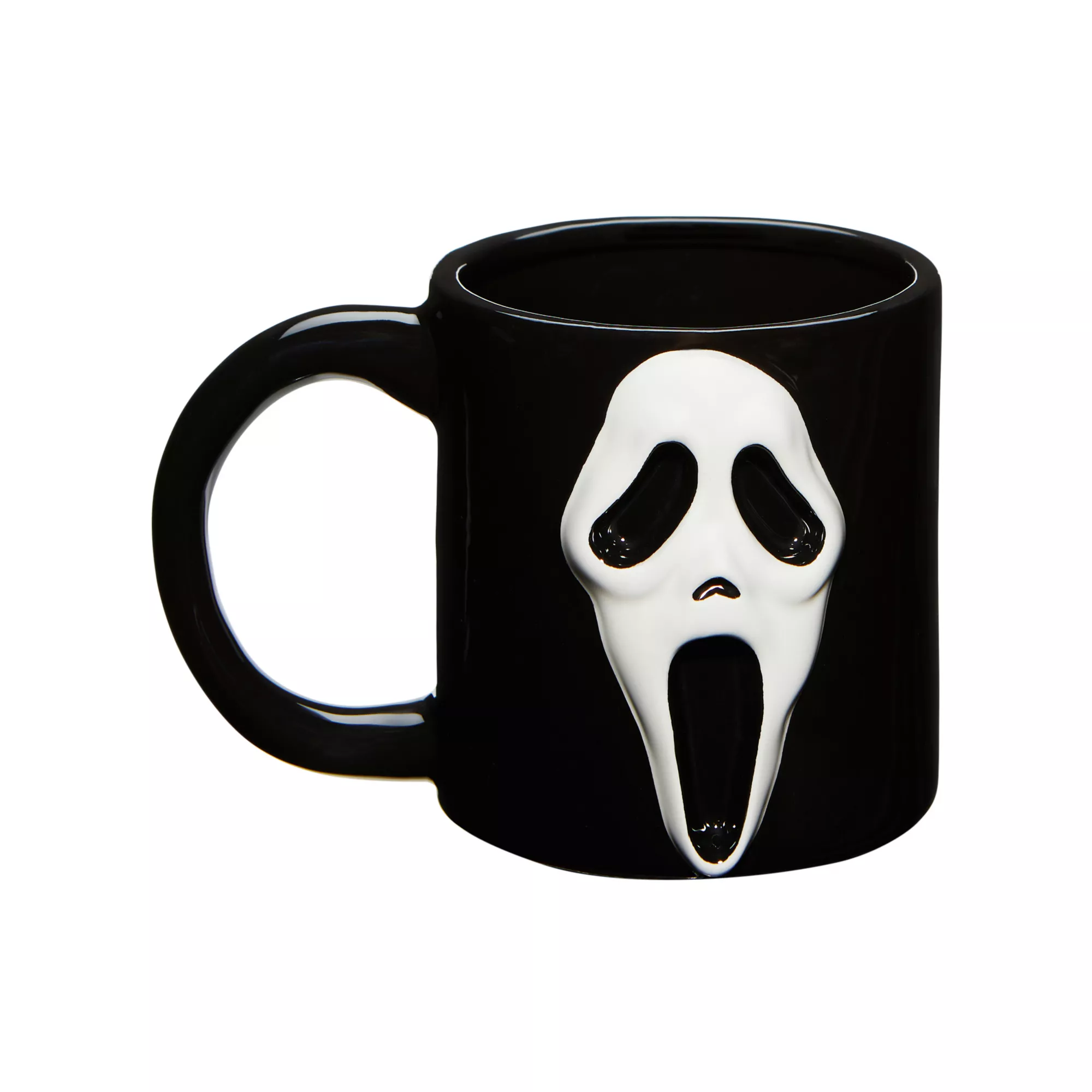 Molded Ghost Face Coffee Mug - 16 oz.
