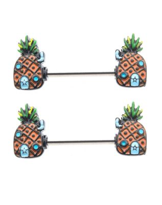 Disney Lilo & Stitch Silly Stitch Wearing Pineapple Glasses pin