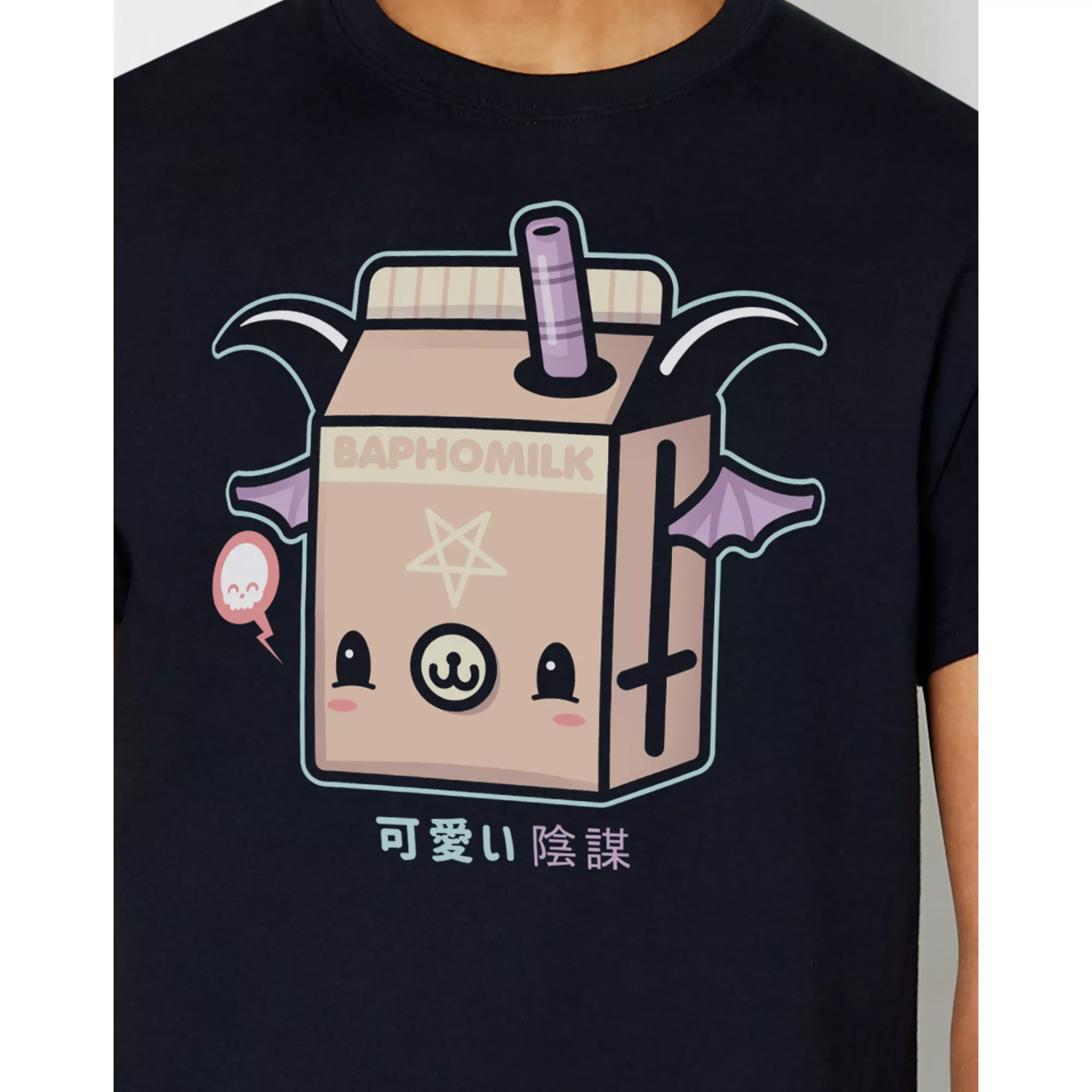 Baphomilk T Shirt - Kawaii Krypt at Spencer's