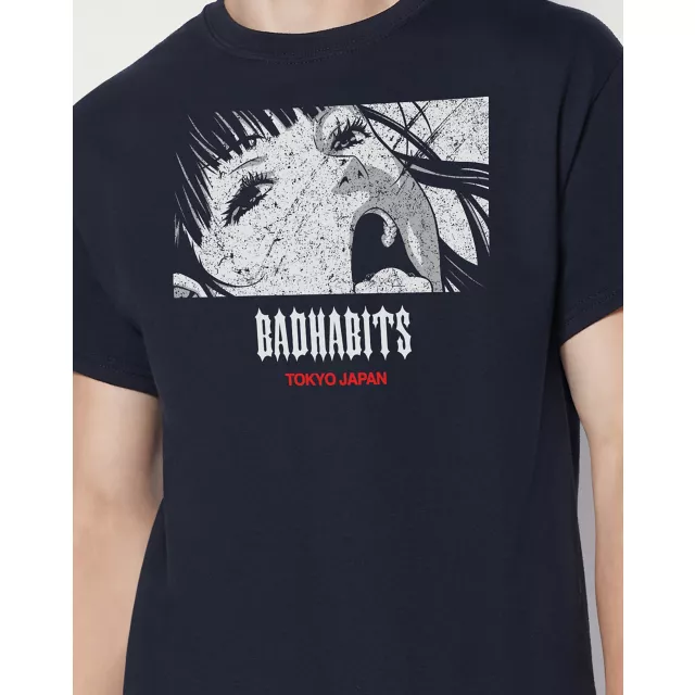Tokyo-Japan T Shirt - Bad Habits at Spencer's