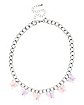 Butterfly Charm Choker Necklace