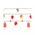 Multi-Pack Strawberry and Gummy Bear Choker Necklaces - 3 Pack at Spencer's