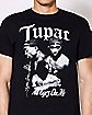 Tupac All Eyez on Me Jumbo T Shirt