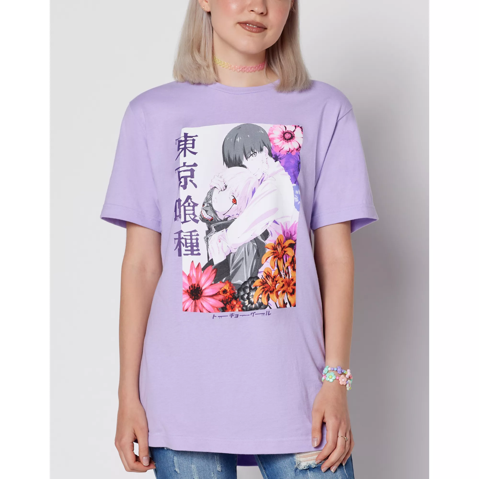 Flowers Tokyo Ghoul T Shirt at Spencer's