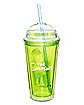 Bart Simpson Cup with Straw 16 oz. - The Simpsons