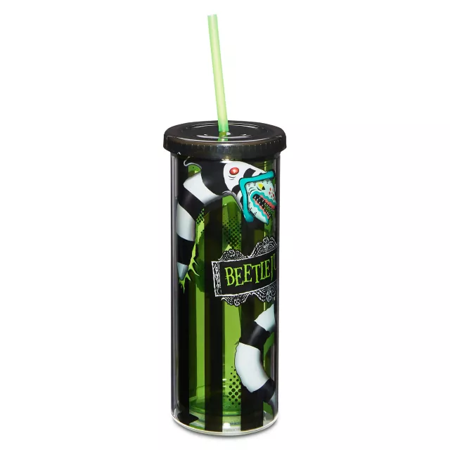 Sandworm Beetlejuice Cup with Straw - 20 oz. at Spencer's
