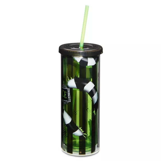 Sandworm Beetlejuice Cup with Straw - 20 oz. at Spencer's