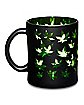 Frosted Weed Leaves Coffee Mug - 16 oz.