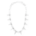 Spiked Curb Chain Necklace at Spencer's