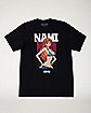 Pink Gradient Nami T Shirt - One Piece