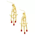 Hand Dagger Dangle Earrings - 20 Gauge at Spencer's