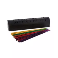 Coffin Shaped Holder and Incense Sticks - 40 Pack at Spencer's