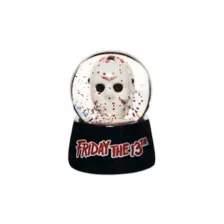 Jason Voorhees Mask Mini Snow Globe - Friday the 13th at Spencer's