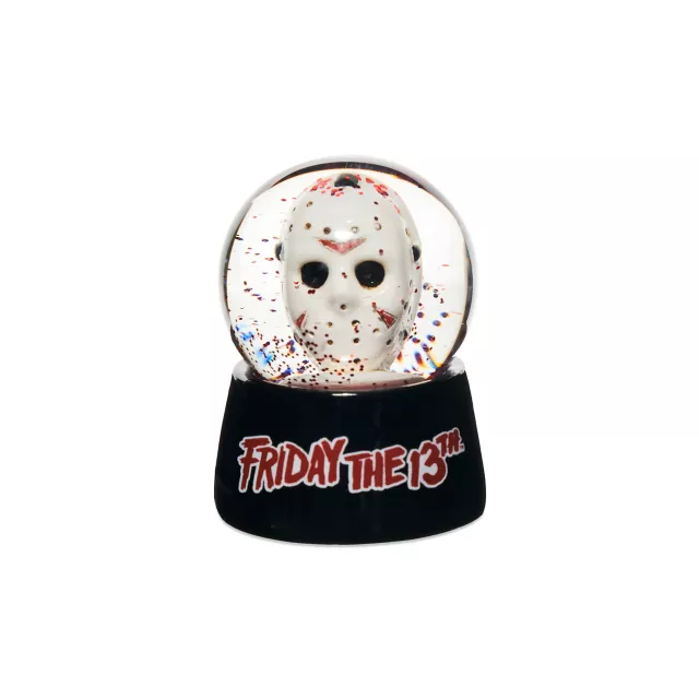 Jason Voorhees Mask Mini Snow Globe - Friday the 13th at Spencer's