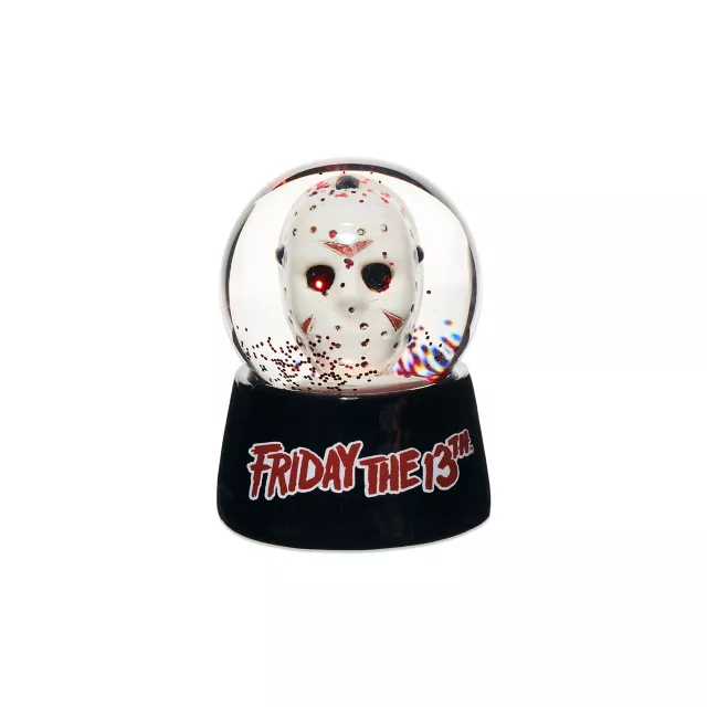 Jason Voorhees Mask Mini Snow Globe - Friday the 13th at Spencer's
