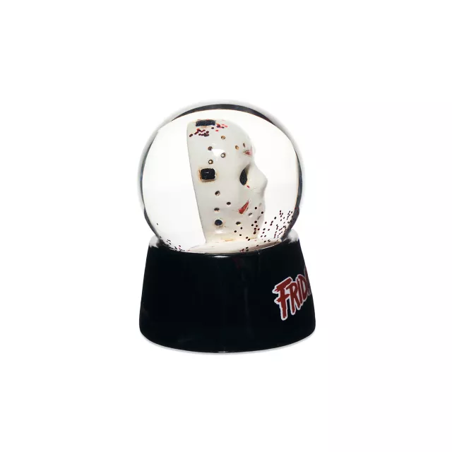 Jason Voorhees Mask Mini Snow Globe - Friday the 13th at Spencer's
