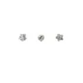 Multi-Pack Clear Gem Heart Star Flower Screw Nose Rings - 3 Pack at Spirit Halloween
