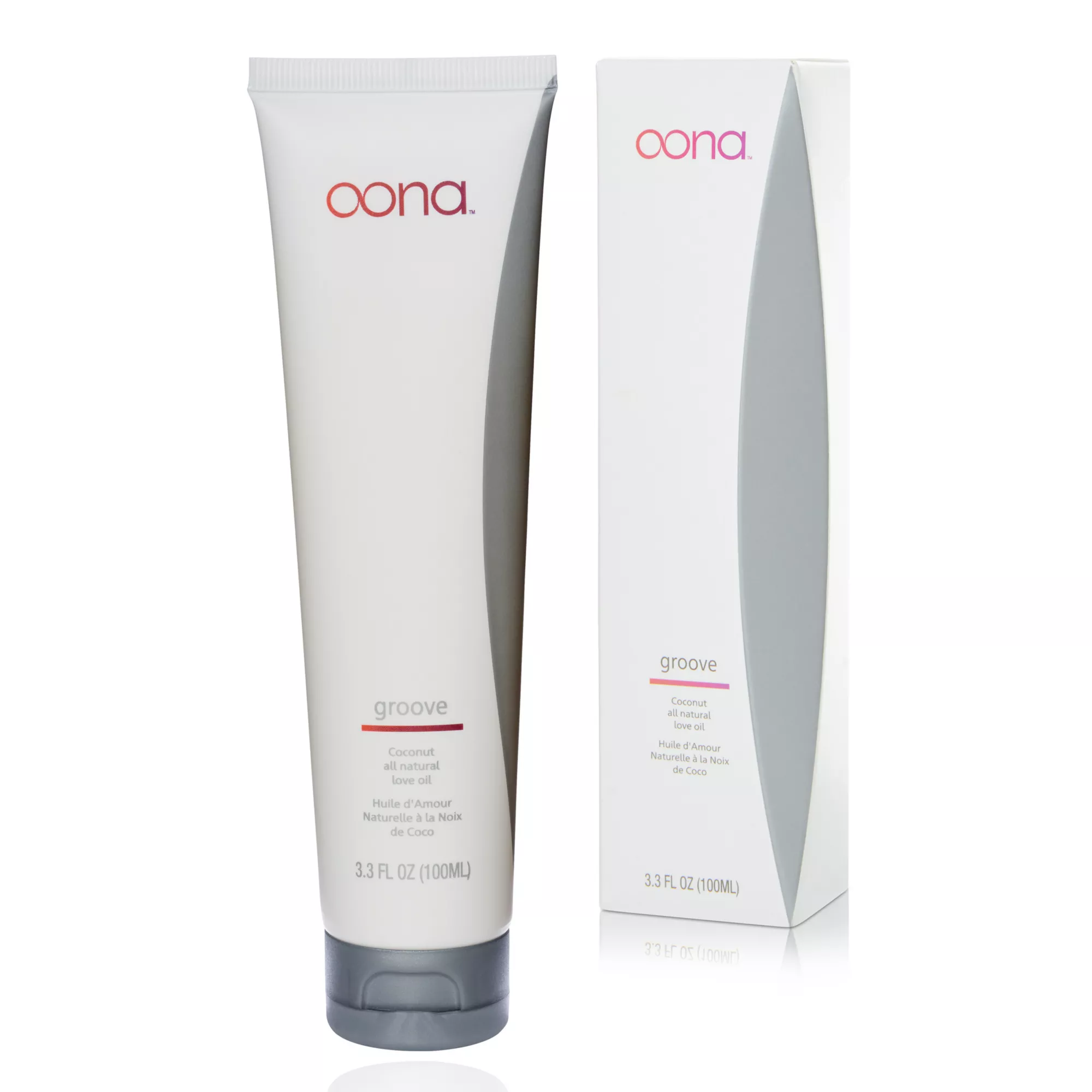 Groove Coconut Oil Lube 3.3 oz. - Oona at Spencer's