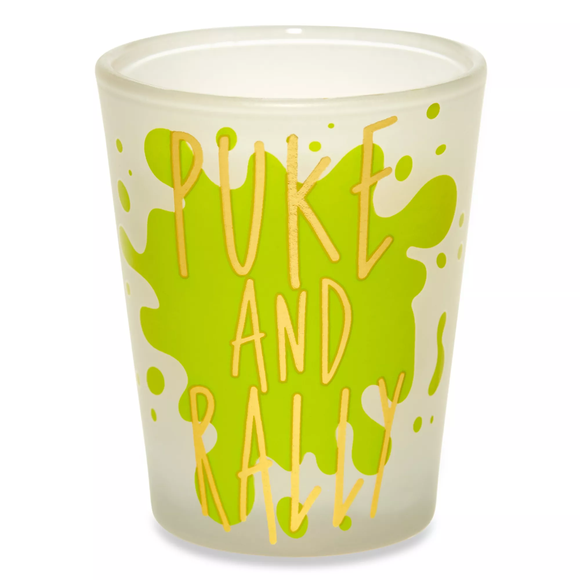Puke and Rally Shot Glass - 1.5 oz. at Spencer's