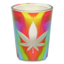 Tie-Dye Weed Leaf Shot Glass - 1.5 oz. at Spencer's