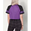 Dead Inside Crop Top Jersey T Shirt at Spencer's