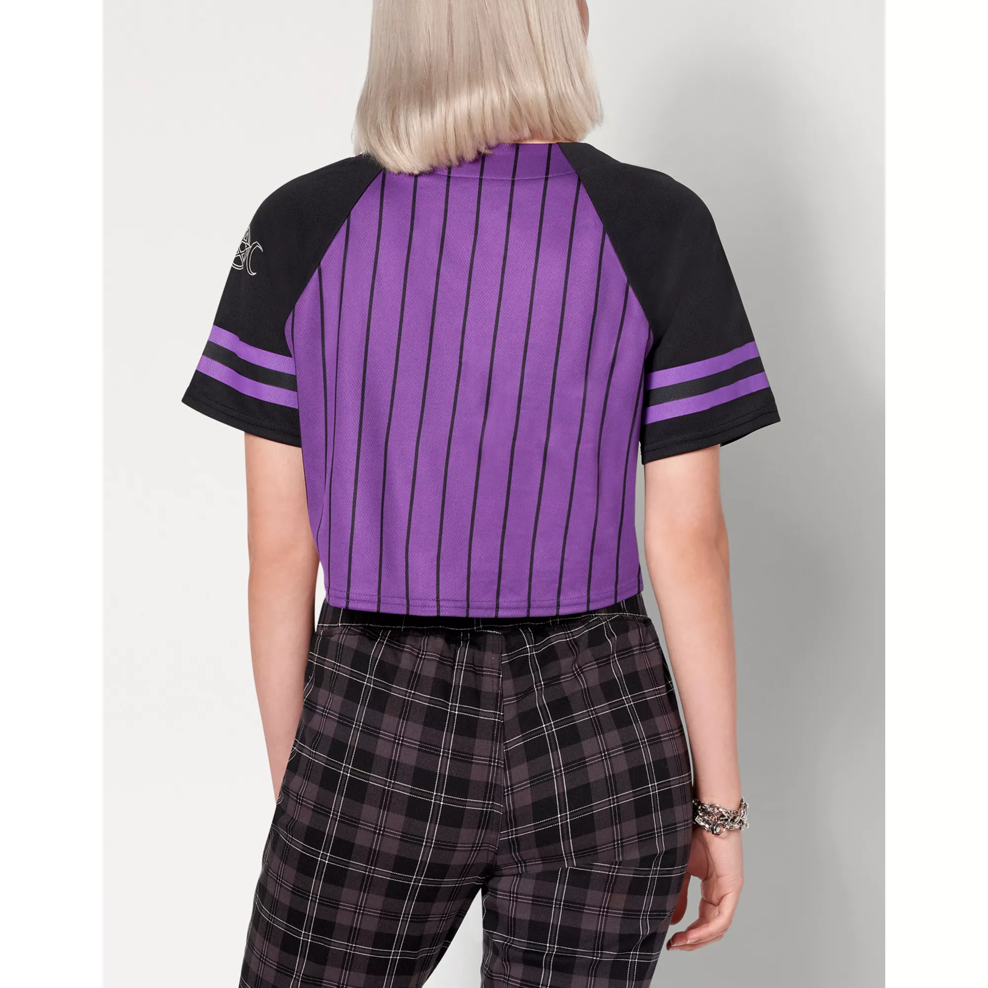 Dead Inside Crop Top Jersey T Shirt at Spencer's