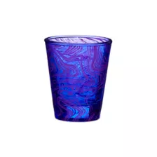 Purple and Pink Swirl Shot Glass - 2 oz. at Spencer's