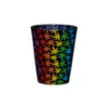 Rainbow Weed Leaves Shot Glass - 2 oz. at Spencer's