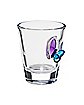 Butterfly Molded Shot Glass - 2 oz.