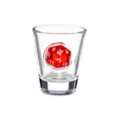 Red Dice Shot Glass - 2 oz. at Spencer's